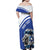 Personalized Israel Lion of Judah Family Matching Off Shoulder Maxi Dress and Hawaiian Shirt Flag and Coat of arms