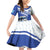 Personalized Israel Lion of Judah Family Matching Off Shoulder Short Dress and Hawaiian Shirt Flag and Coat of arms
