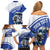 Personalized Israel Lion of Judah Family Matching Off Shoulder Short Dress and Hawaiian Shirt Flag and Coat of arms