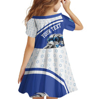 Personalized Israel Lion of Judah Family Matching Summer Maxi Dress and Hawaiian Shirt Flag and Coat of arms