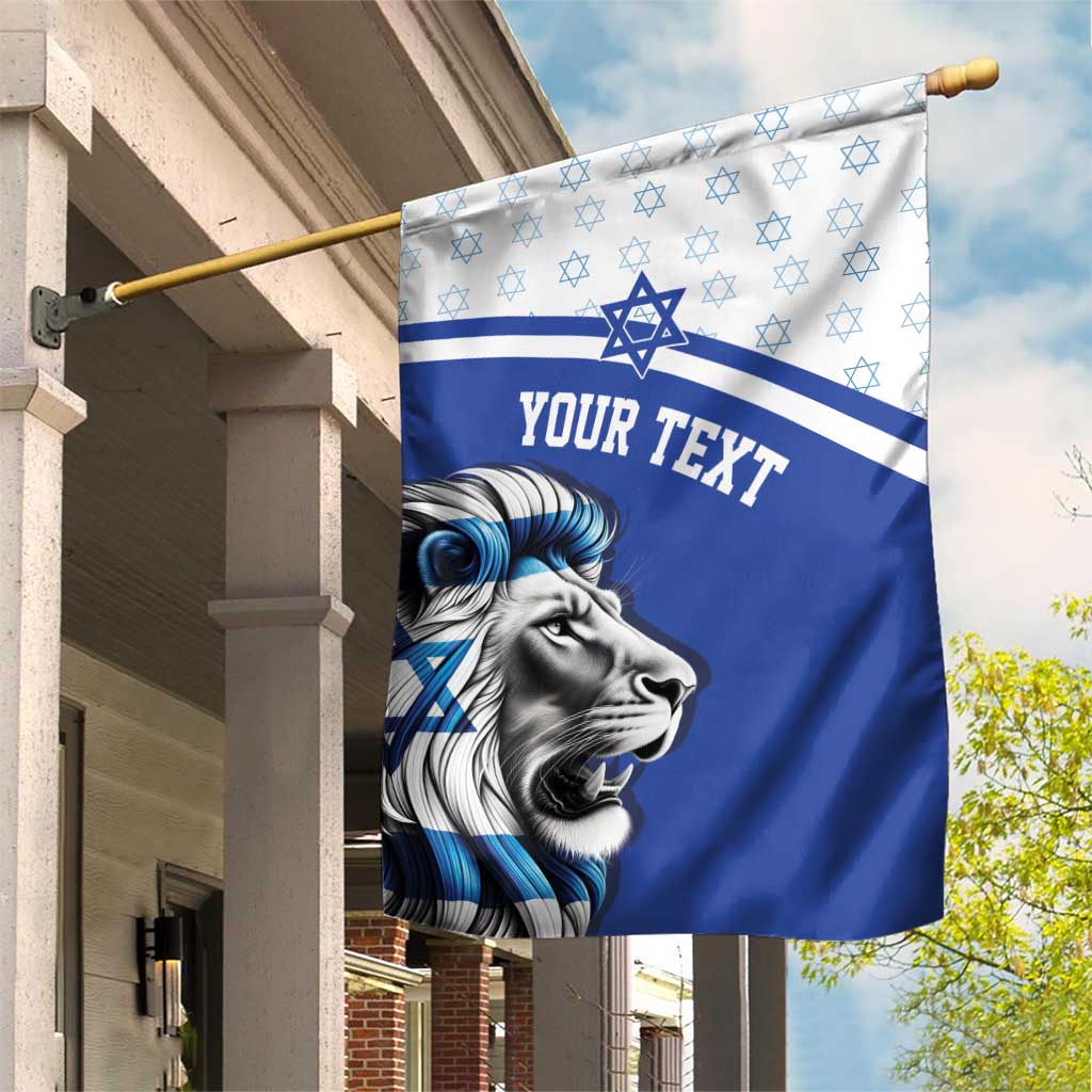Personalized Israel Lion of Judah Garden Flag Flag and Coat of arms
