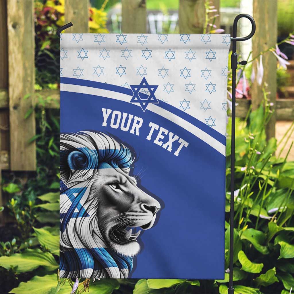 Personalized Israel Lion of Judah Garden Flag Flag and Coat of arms