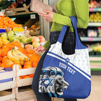 Personalized Israel Lion of Judah Grocery Bag Flag and Coat of arms