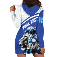 Personalized Israel Lion of Judah Hoodie Dress Flag and Coat of arms