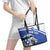 Personalized Israel Lion of Judah Leather Tote Bag Flag and Coat of arms