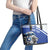 Personalized Israel Lion of Judah Leather Tote Bag Flag and Coat of arms