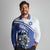 Personalized Israel Lion of Judah Long Sleeve Polo Shirt Flag and Coat of arms