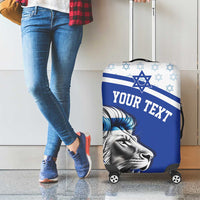 Personalized Israel Lion of Judah Luggage Cover Flag and Coat of arms