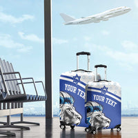 Personalized Israel Lion of Judah Luggage Cover Flag and Coat of arms