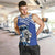 Personalized Israel Lion of Judah Men Tank Top Flag and Coat of arms