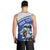Personalized Israel Lion of Judah Men Tank Top Flag and Coat of arms