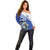 Personalized Israel Lion of Judah Off Shoulder Sweater Flag and Coat of arms