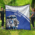 Personalized Israel Lion of Judah Quilt Flag and Coat of arms