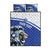 Personalized Israel Lion of Judah Quilt Bed Set Flag and Coat of arms