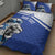 Personalized Israel Lion of Judah Quilt Bed Set Flag and Coat of arms