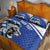 Personalized Israel Lion of Judah Quilt Bed Set Flag and Coat of arms