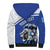 Personalized Israel Lion of Judah Sherpa Hoodie Flag and Coat of arms