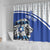 Personalized Israel Lion of Judah Shower Curtain Flag and Coat of arms