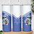 Personalized Israel Lion of Judah Skinny Tumbler Flag and Coat of arms
