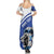 Personalized Israel Lion of Judah Summer Maxi Dress Flag and Coat of arms