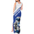Personalized Israel Lion of Judah Tank Maxi Dress Flag and Coat of arms