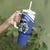 Personalized Israel Lion of Judah Tumbler With Handle Flag and Coat of arms