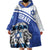 Personalized Israel Lion of Judah Wearable Blanket Hoodie Flag and Coat of arms