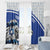 Personalized Israel Lion of Judah Window Curtain Flag and Coat of arms