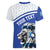 Personalized Israel Lion of Judah Women V-Neck T-Shirt Flag and Coat of arms