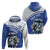 Personalized Israel Lion of Judah Zip Hoodie Flag and Coat of arms