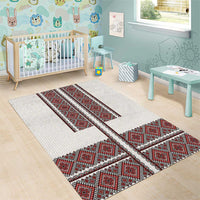 Ukraine Vyshyvanka Day Area Rug Ukrainian Folk Seamless