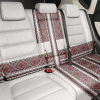 Ukraine Vyshyvanka Day Back Car Seat Cover Ukrainian Folk Seamless
