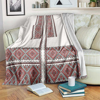 Ukraine Vyshyvanka Day Blanket Ukrainian Folk Seamless