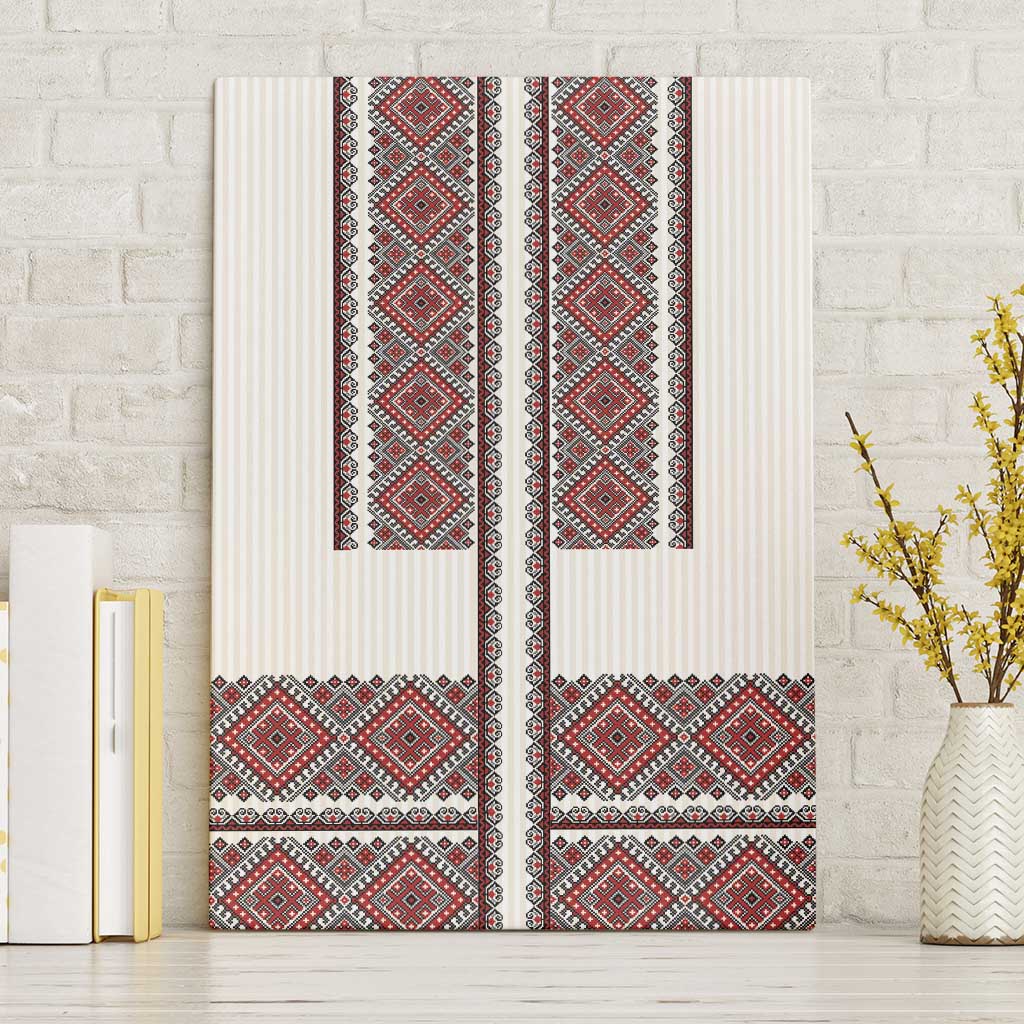 Ukraine Vyshyvanka Day Canvas Wall Art Ukrainian Folk Seamless