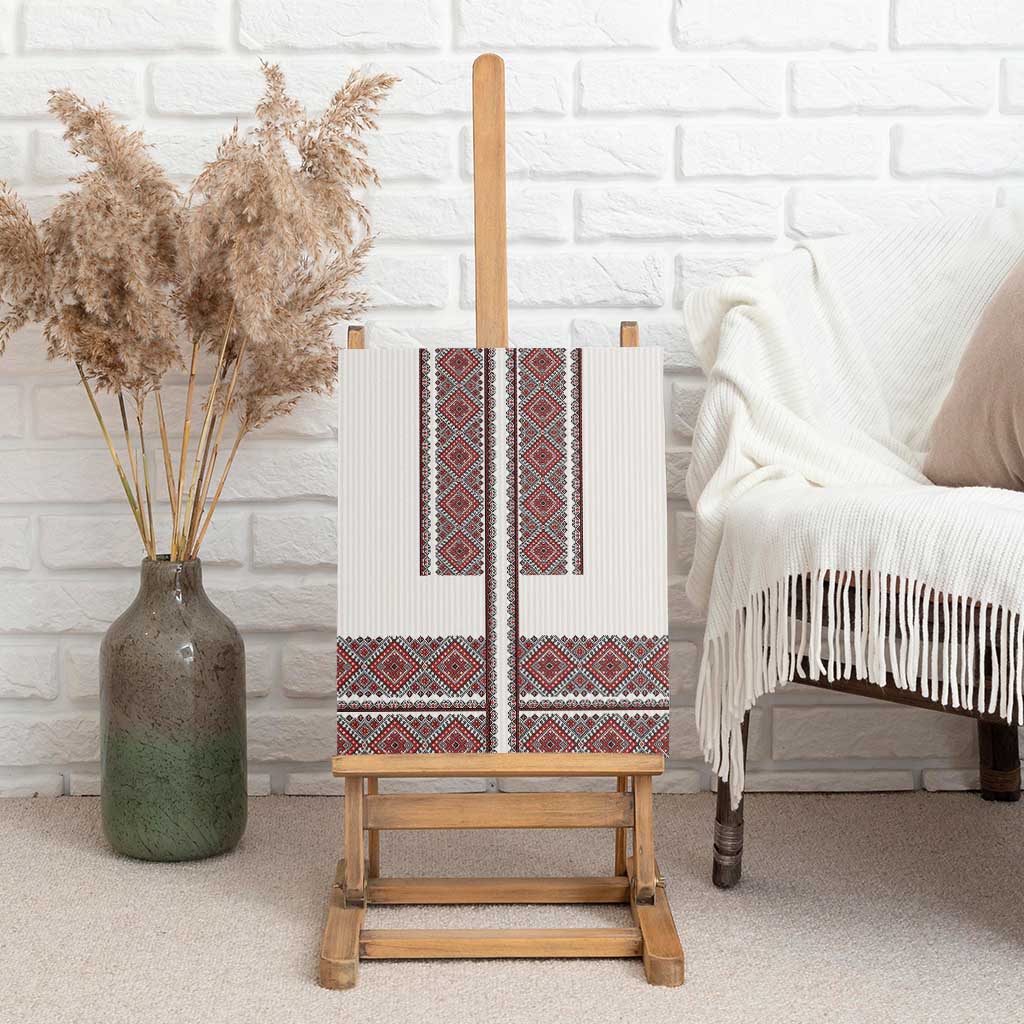 Ukraine Vyshyvanka Day Canvas Wall Art Ukrainian Folk Seamless