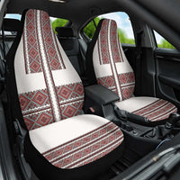 Ukraine Vyshyvanka Day Car Seat Cover Ukrainian Folk Seamless