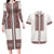 Ukraine Vyshyvanka Day Couples Matching Long Sleeve Bodycon Dress and Hawaiian Shirt Ukrainian Folk Seamless