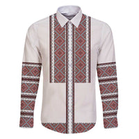 Ukraine Vyshyvanka Day Family Matching Puletasi and Hawaiian Shirt Ukrainian Folk Seamless