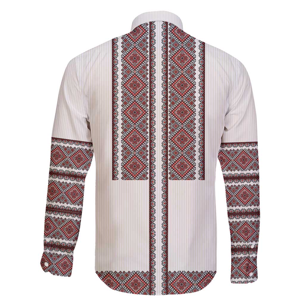 Ukraine Vyshyvanka Day Family Matching Tank Maxi Dress and Hawaiian Shirt Ukrainian Folk Seamless