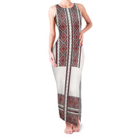 Ukraine Vyshyvanka Day Family Matching Tank Maxi Dress and Hawaiian Shirt Ukrainian Folk Seamless