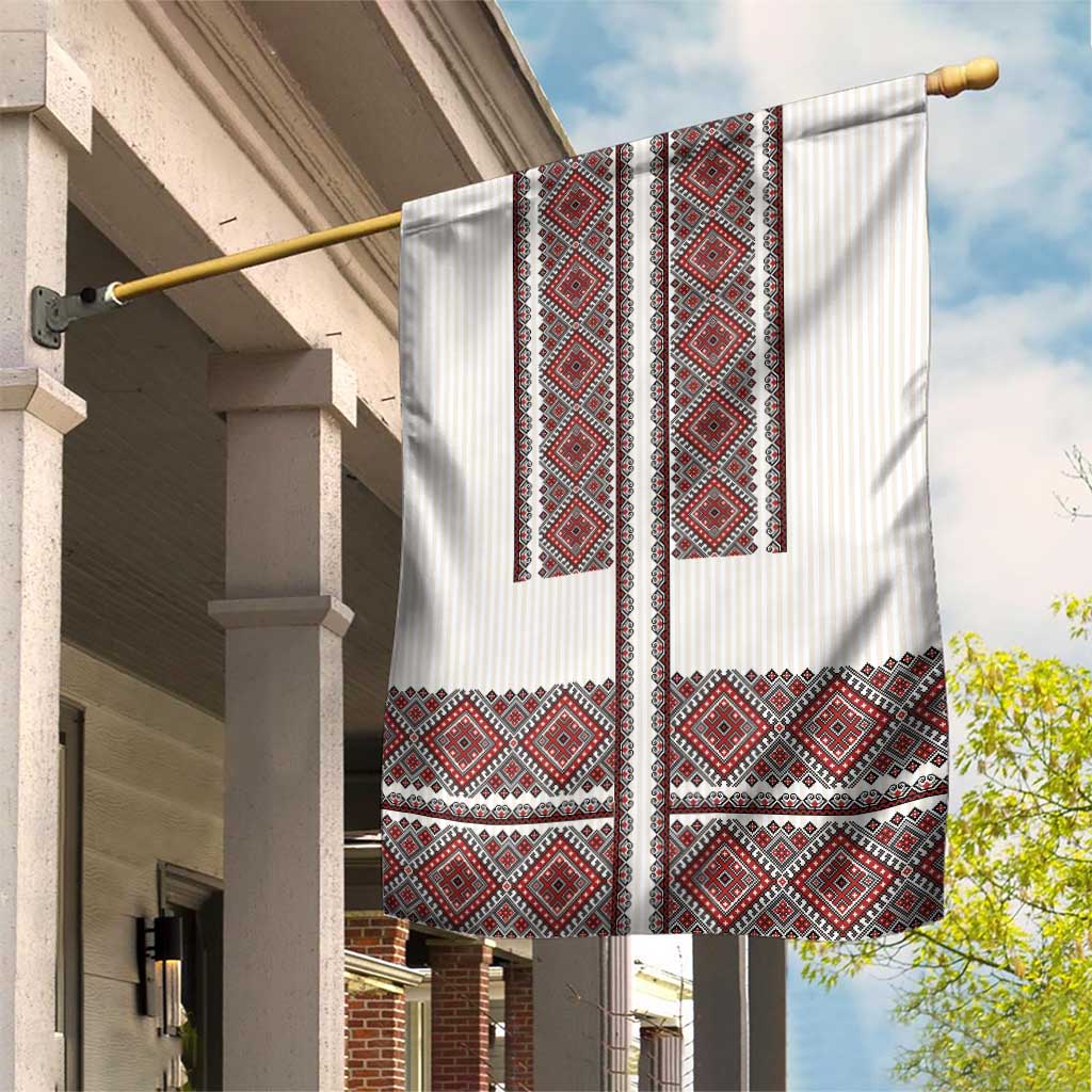 Ukraine Vyshyvanka Day Garden Flag Ukrainian Folk Seamless