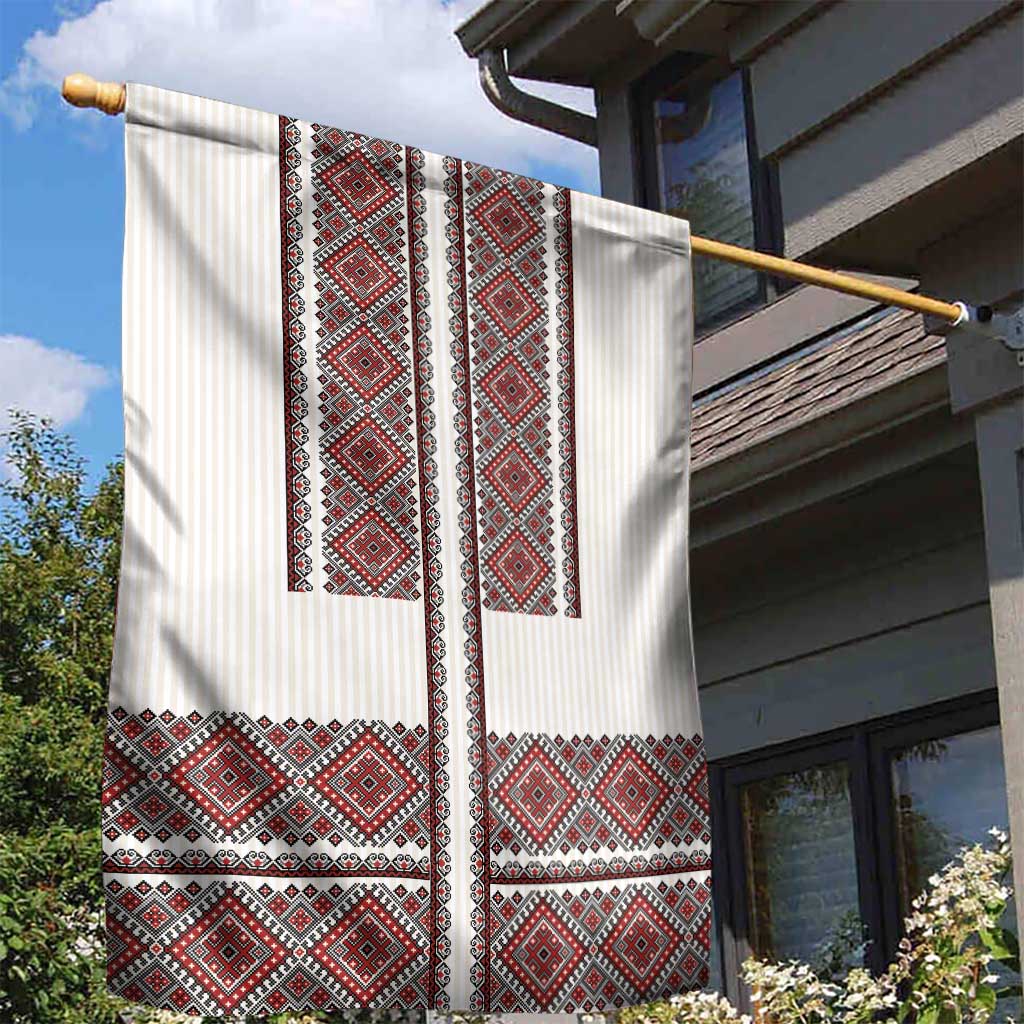 Ukraine Vyshyvanka Day Garden Flag Ukrainian Folk Seamless