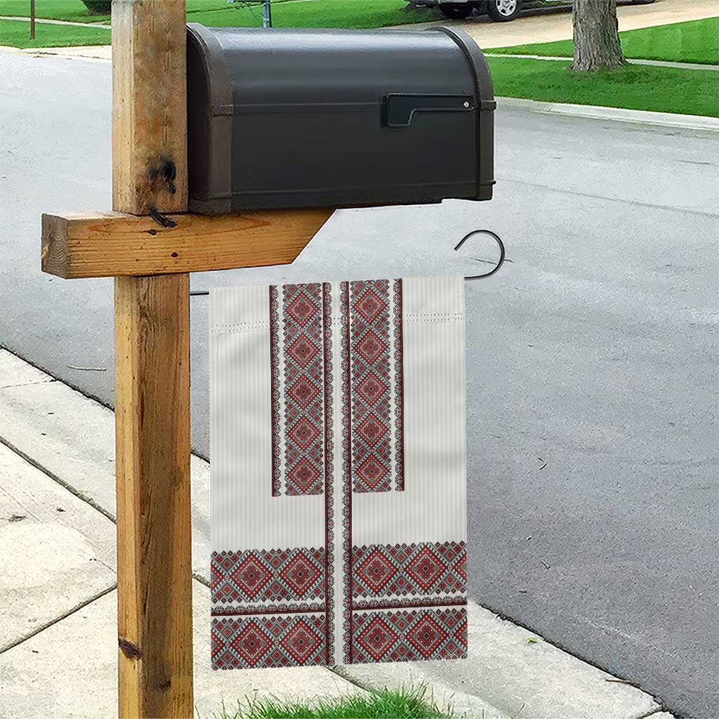 Ukraine Vyshyvanka Day Garden Flag Ukrainian Folk Seamless