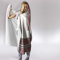 Ukraine Vyshyvanka Day Hooded Blanket Ukrainian Folk Seamless