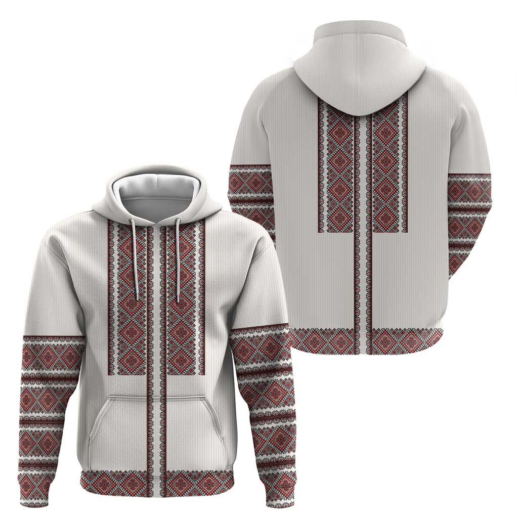 Ukraine Vyshyvanka Day Hoodie Ukrainian Folk Seamless