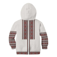 Ukraine Vyshyvanka Day Kid Hoodie Ukrainian Folk Seamless