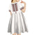 Ukraine Vyshyvanka Day Kid Short Sleeve Dress Ukrainian Folk Seamless
