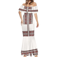 Ukraine Vyshyvanka Day Mermaid Dress Ukrainian Folk Seamless