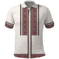 Ukraine Vyshyvanka Day Polo Shirt Ukrainian Folk Seamless