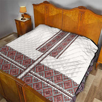 Ukraine Vyshyvanka Day Quilt Ukrainian Folk Seamless